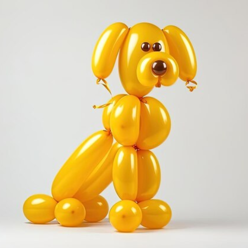making a balloon dog